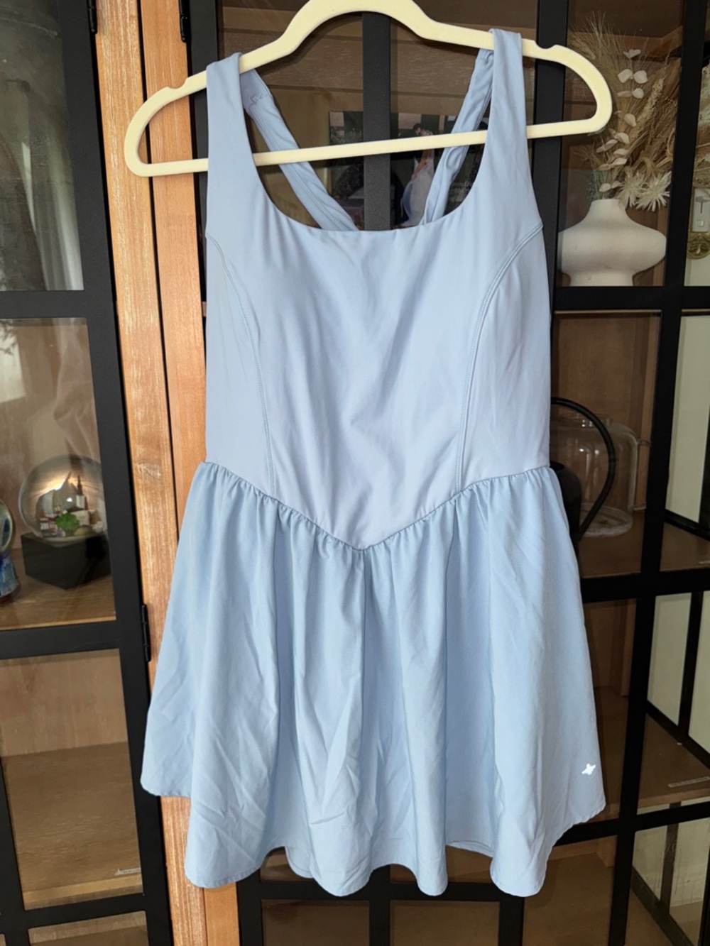 Halara Breezeful Corset 2-in-1 Mini tennis dresd Flowy Active drop waist D-F Cup - Picture 2 of 10